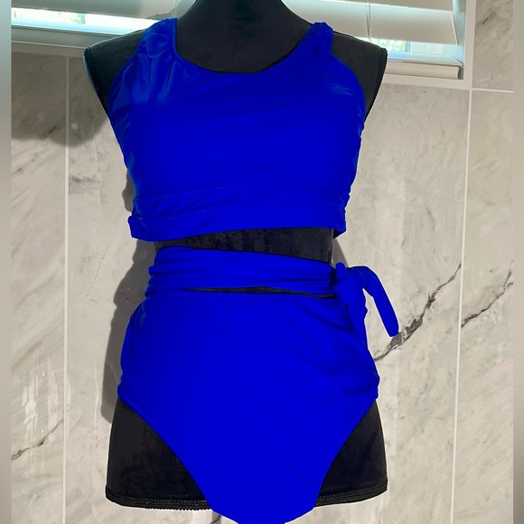 NWOT Royal Blue Women’s 2 piece Bikini Size XL - Picture 5 of 5